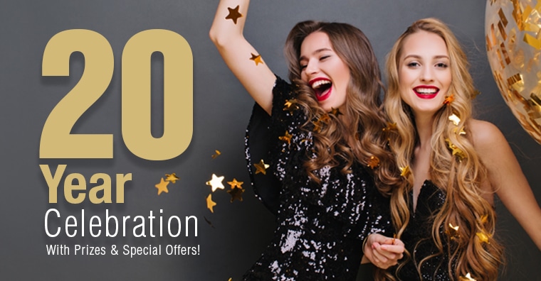20 Year Celebration With Prizes & Special Offers - Sanctuary Salon