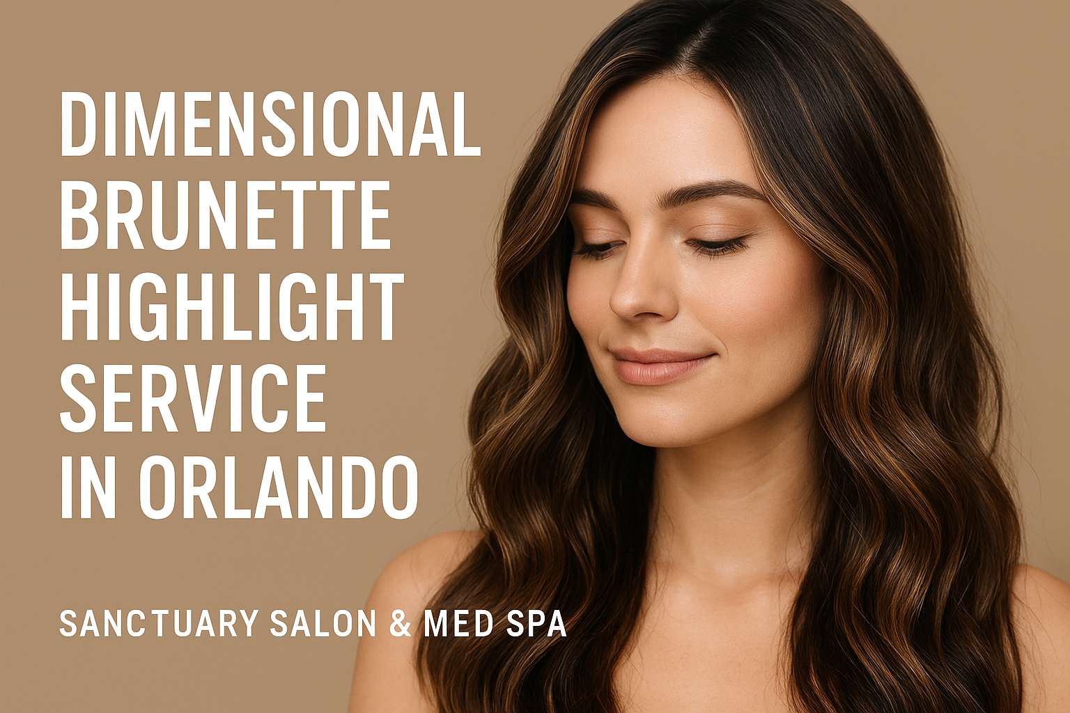 Dimensional Brunette Highlights Service