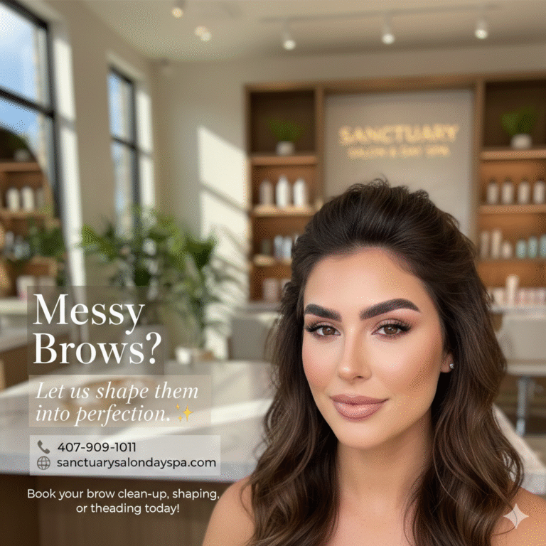 Messy Brows: Trends, Shaping & Perfect Styling | Sanctuary salon
