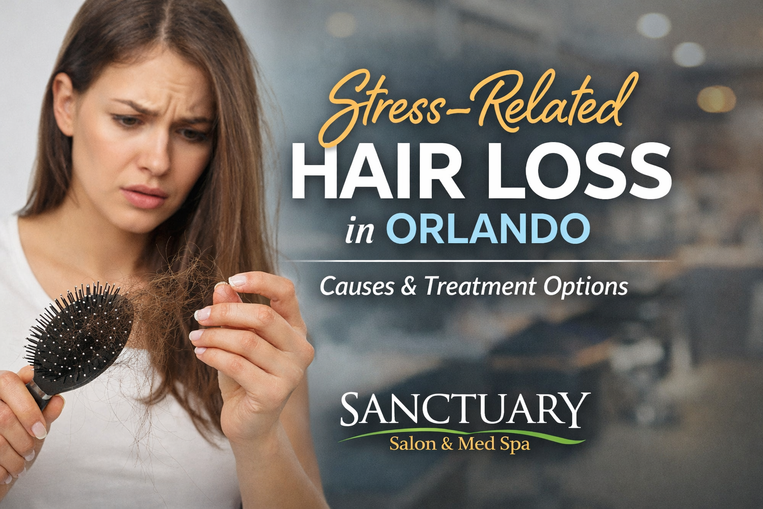 Stress-related hair loss Orlando