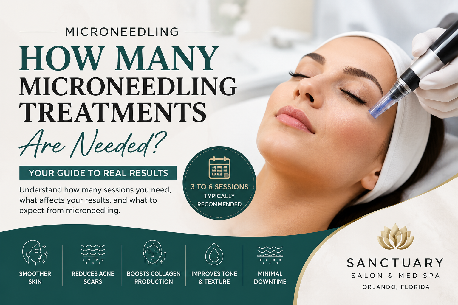 How Many Microneedling Treatments Are Needed