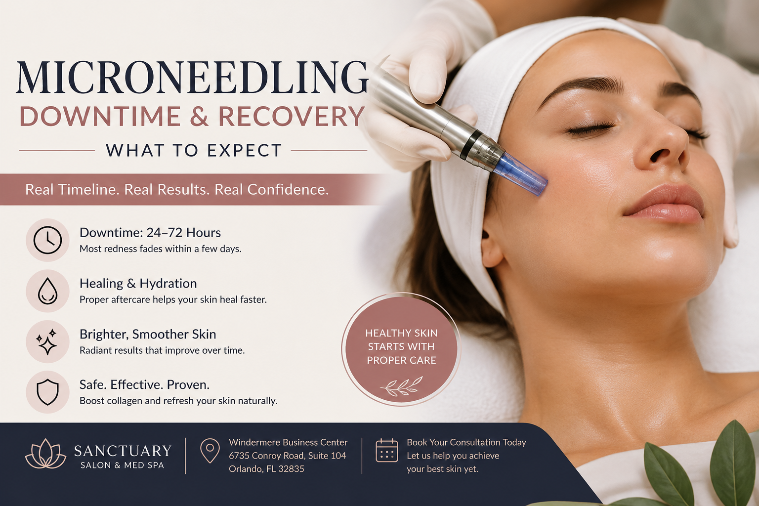 Microneedling Downtime and Recovery